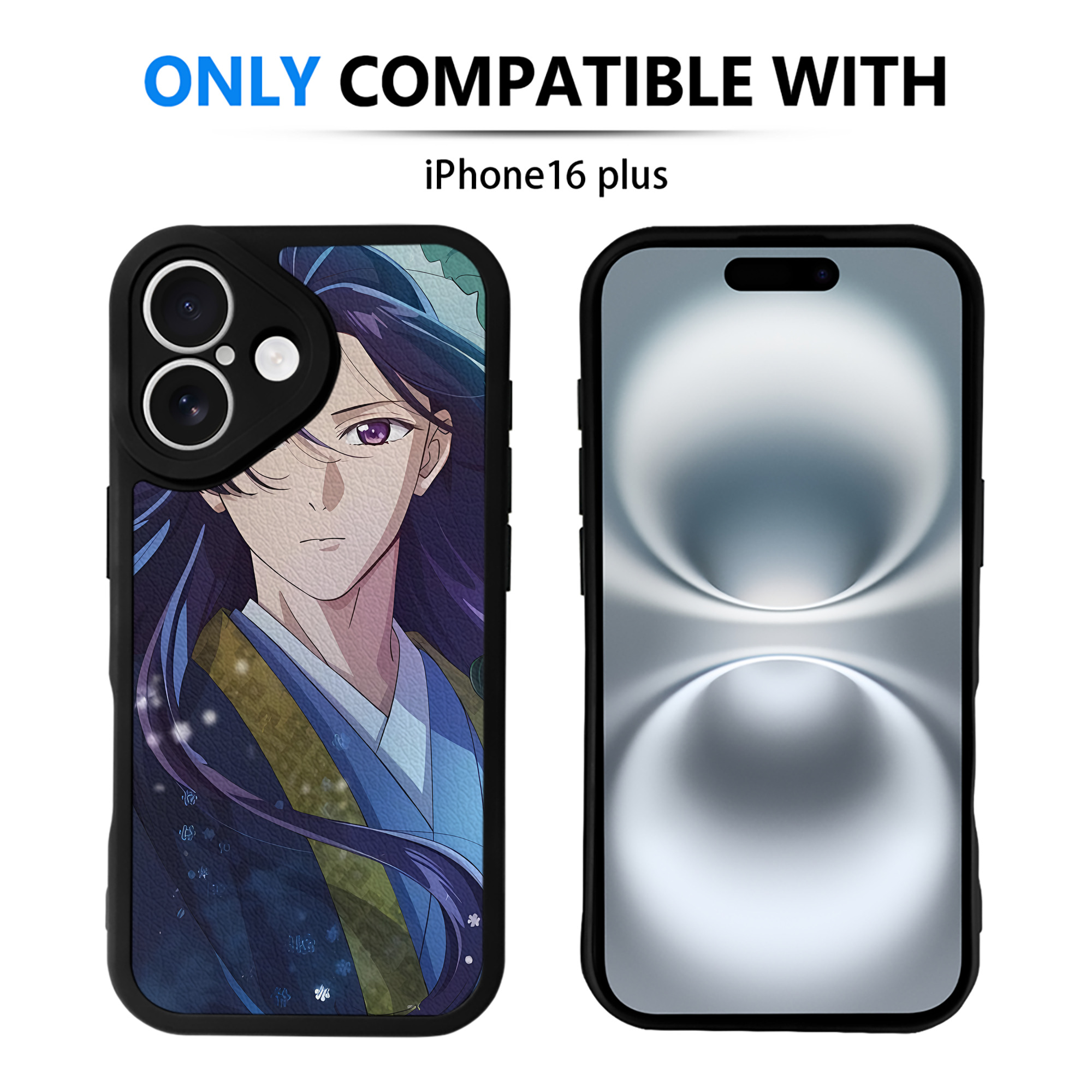 （画像用） 薬屋のひとりごと The Apothecary Diaries 【iPhone 16シリーズ対応】シリコンスマホケース（レザー調） 材質：シリコン